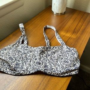 ATHLETA Square Bikini top. 34 D/DD. EUC. Multi. $18